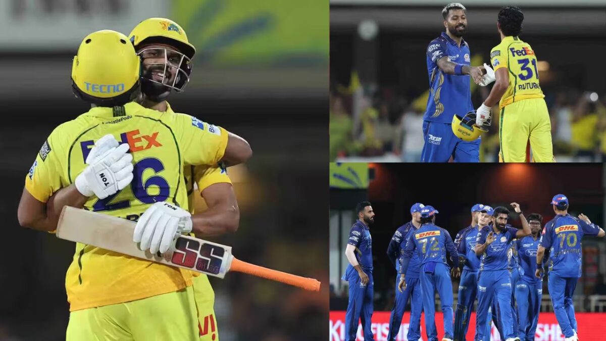 CSK vs MI: चेन्नई की जीत में चमके रुतुराज-कार्तिक, मुंबई की 8 विकेट से हार; प्लेऑफ की उम्मीदें खत्म