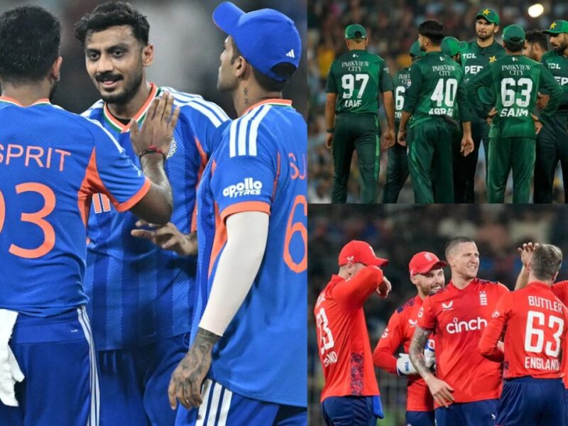 ICC ने जारी की ताजा टी20 रैंकिंग, भारत-पाकिस्तान को मिले ये स्थान, नंबर-2 पर इंग्लैंड