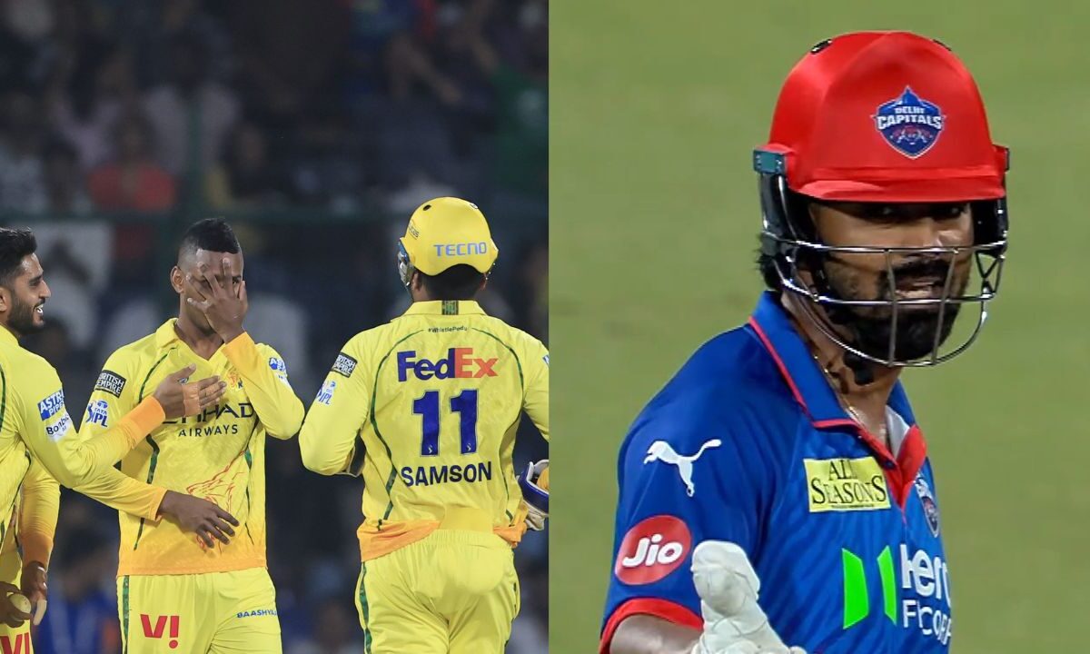 Video: CSK के खिलाफ KL Rahul की बत्ती हुई गुल, छक्का लगाने के प्रयास में गंवाया विकेट; अकील हुसैन का बने शिकार