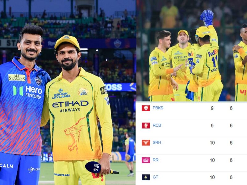 IPL 2026 Points Table: चेन्नई को जीत से हुआ फायदा, छठी हार से दिल्ली के लिए बजी खतरे की घंटी; जानें DC vs CSK मैच के बाद अंक तालिका का हाल