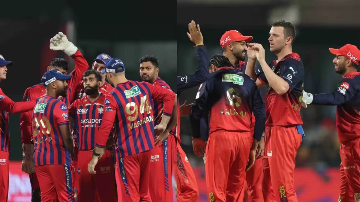 LSG vs RCB Match Prediction- जानें पिच रिपोर्ट, लाइव स्ट्रीमिंग, संभावित स्कोर और एक्सपर्ट एनालिसिस 1