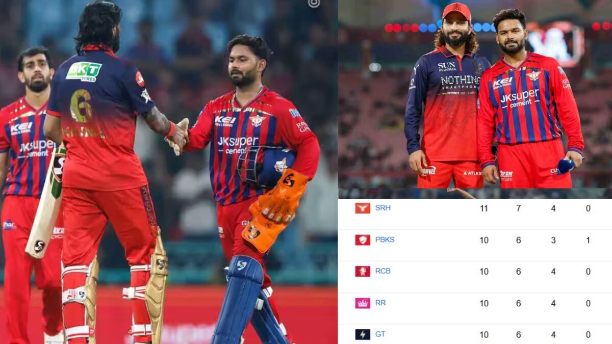 LSG vs RCB मैच के बाद IPL 2026 Points Table: बेंगलुरु को लखनऊ ने दिया झटका, अंक तालिका का बढ़ा रोमांच; जानें पूरा हाल