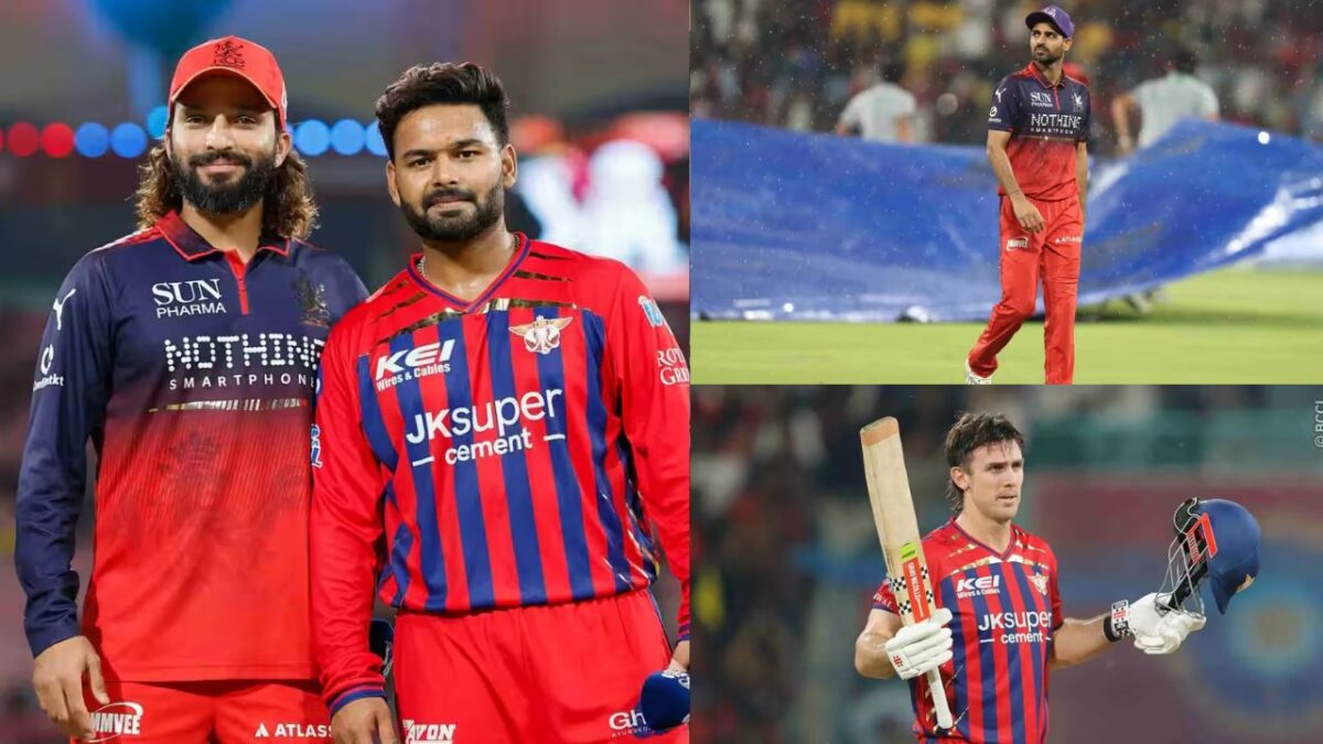 LSG vs RCB के 23 बड़े रिकॉर्ड, भुवनेश्वर कुमार का ऐतिहासिक कारनामा, मिचेल मार्श ने की केएल राहुल की बराबरी