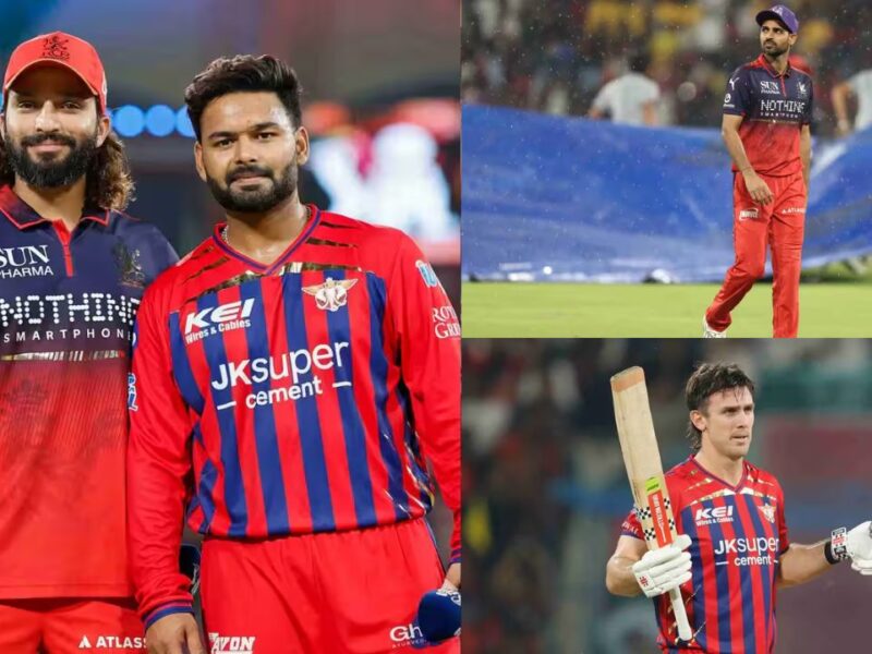 LSG vs RCB के 23 बड़े रिकॉर्ड, भुवनेश्वर कुमार का ऐतिहासिक कारनामा, मिचेल मार्श ने की केएल राहुल की बराबरी