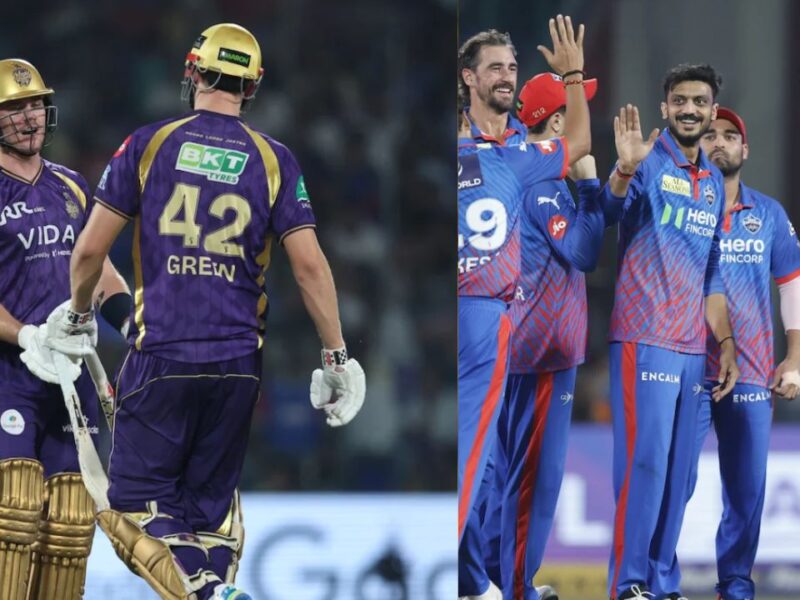 DC vs KKR: फिन एलेन के शतक की मदद से कोलकाता ने लगाया जीत का चौका, घर पर दिल्ली की 8 विकेट से हार; प्लेऑफ से बाहर होने का मंडराया खतरा