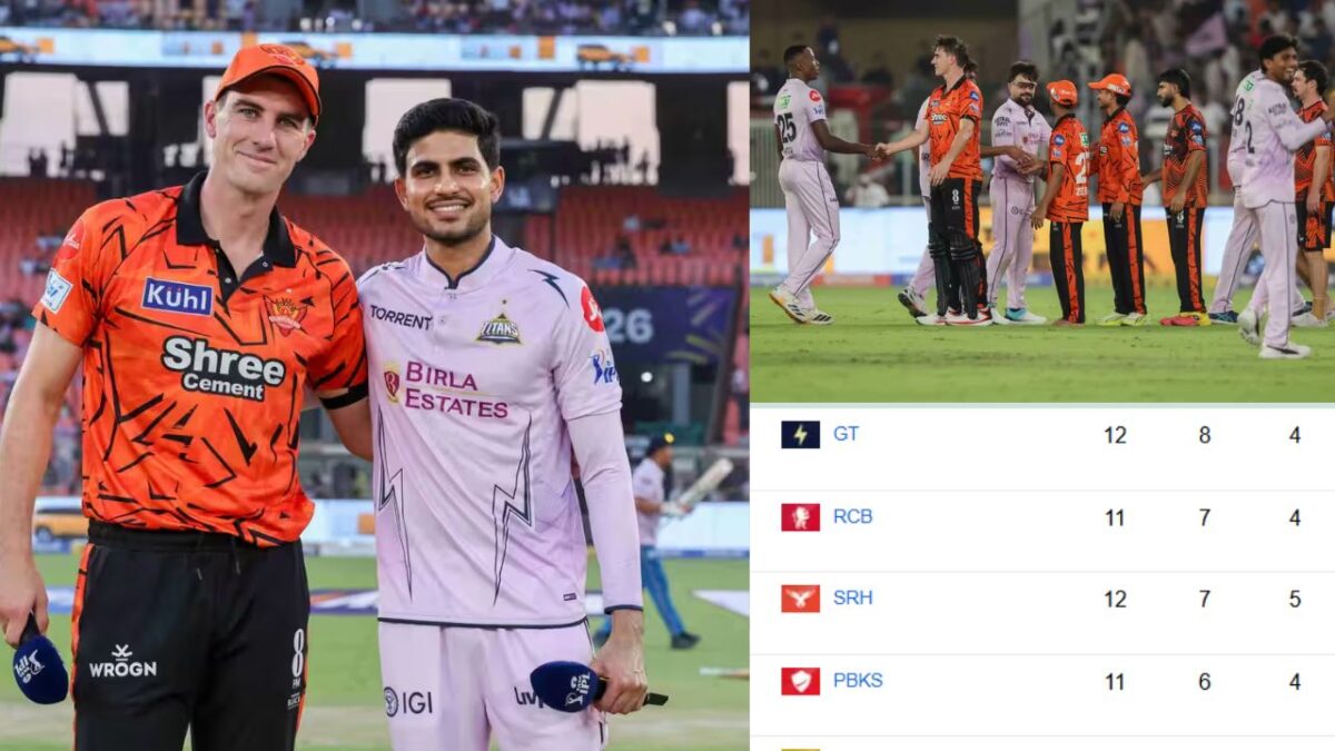 GT vs SRH मैच के बाद IPL 2026 Points Table: गुजरात ने खत्म की RCB की बादशाहत, हैदराबाद को हार से लगा बड़ा झटका; प्लेऑफ की रेस हुई रोचक