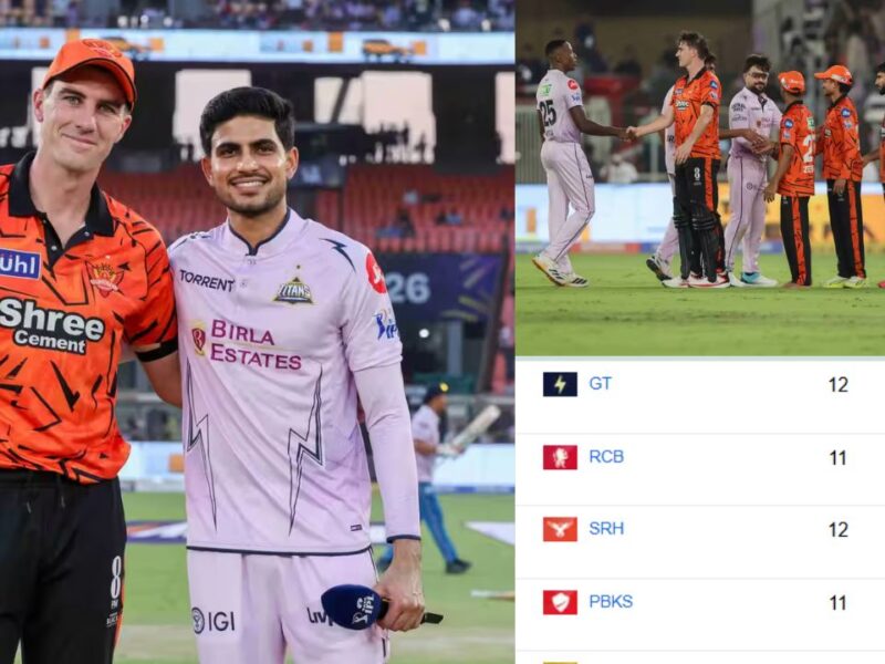 GT vs SRH मैच के बाद IPL 2026 Points Table: गुजरात ने खत्म की RCB की बादशाहत, हैदराबाद को हार से लगा बड़ा झटका; प्लेऑफ की रेस हुई रोचक