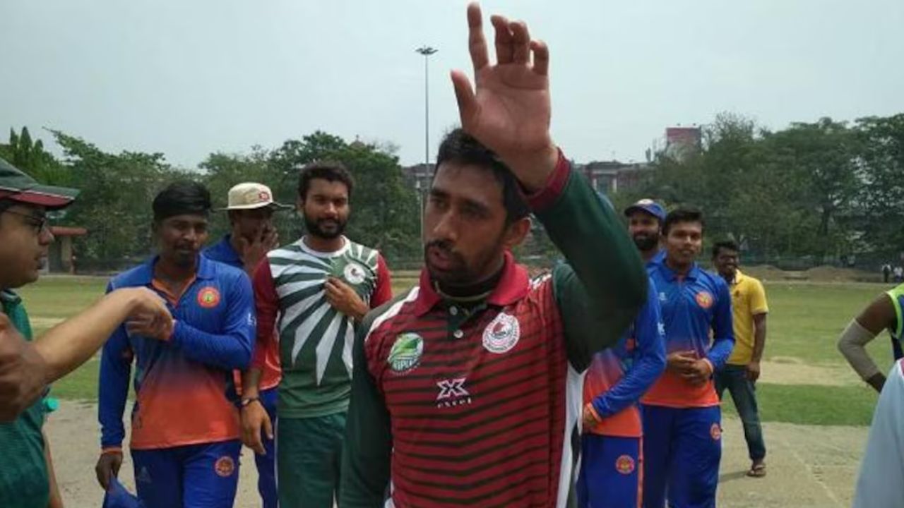 6,6,6,6,6,6,6.... असंभव को संभव कर दिखाया! इस खिलाड़ी ने 3.2 ओवर में ठोक डाली Century, देखकर दुनिया दंग