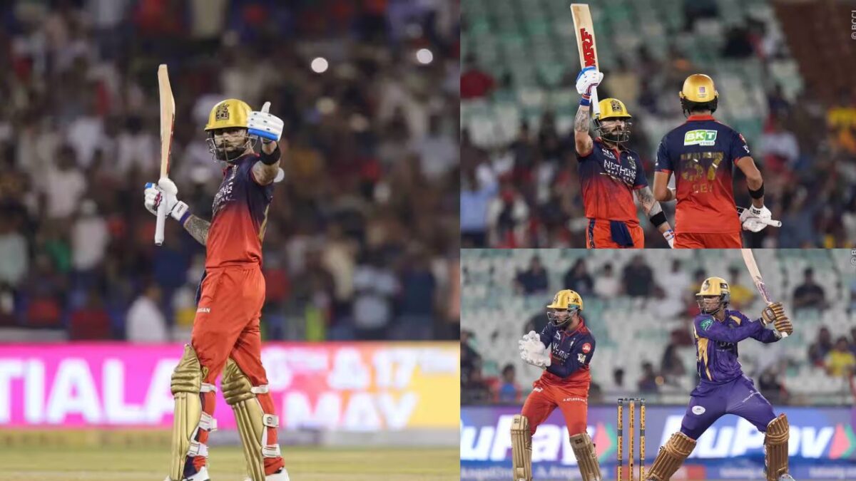 विराट कोहली की शतकीय पारी से RCB vs KKR मैच में आया रिकॉर्ड का सैलाब, बेंगलुरु ने हासिल किया सबसे बड़ा लक्ष्य, रघुवंशी का भी बड़ा कारनामा 1