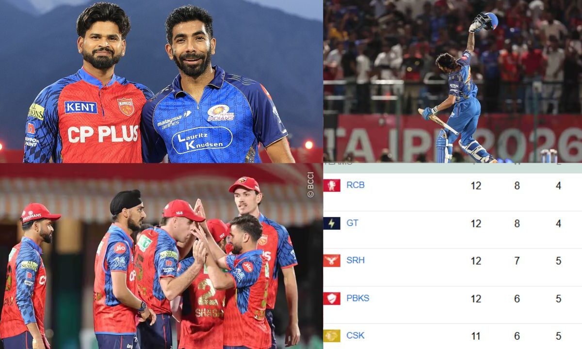 PBKS vs MI मैच के बाद IPL 2026 Points Table, पंजाब का लगातार पांचवीं हार से बिगड़ा समीकरण, जीत के बावजूद मुंबई को नहीं हुआ फायदा