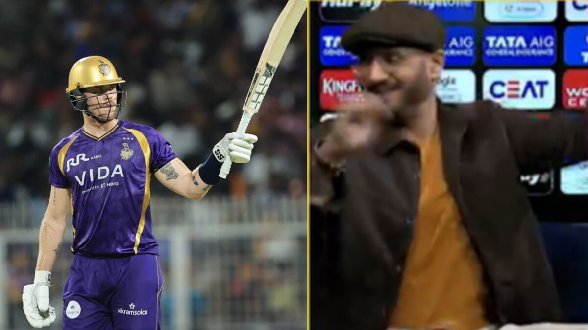 फिन एलन को लेकर KKR vs GT मैच में हरभजन का प्रेडिक्शन हुआ सच, भज्जी ने कमेंटरी बॉक्स में किया डांस; देखें वीडियो