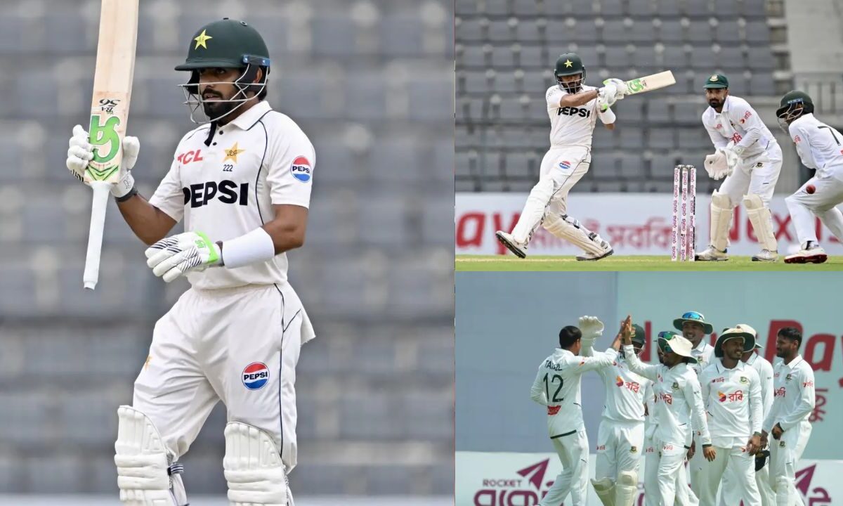 BAN vs PAK: दूसरे टेस्ट में भी Pakistan की नैया डूबी, 232 रन पर खत्म हुई पारी, लेकिन चमके Babar Azam