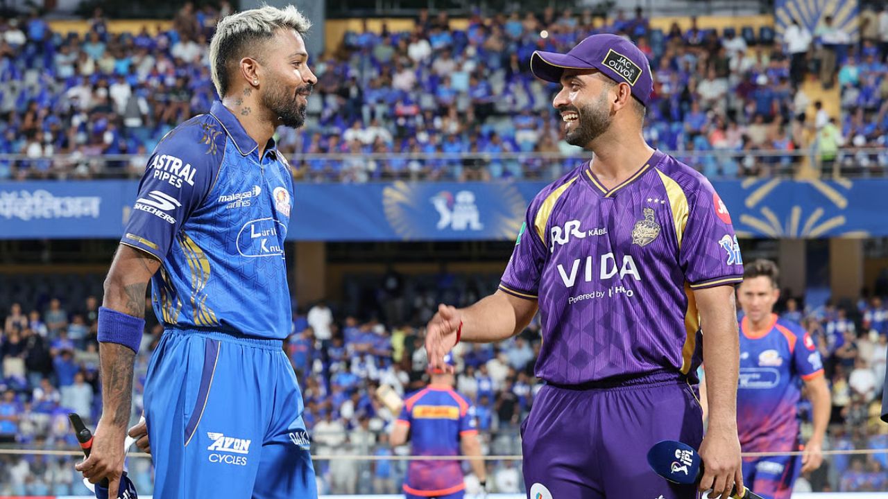 KKR vs MI Playing 11: इधर पथिराना बाहर, उधर हार्दिक-सूर्या की वापसी! जानें दोनों टीमों की प्लेइंग-XI