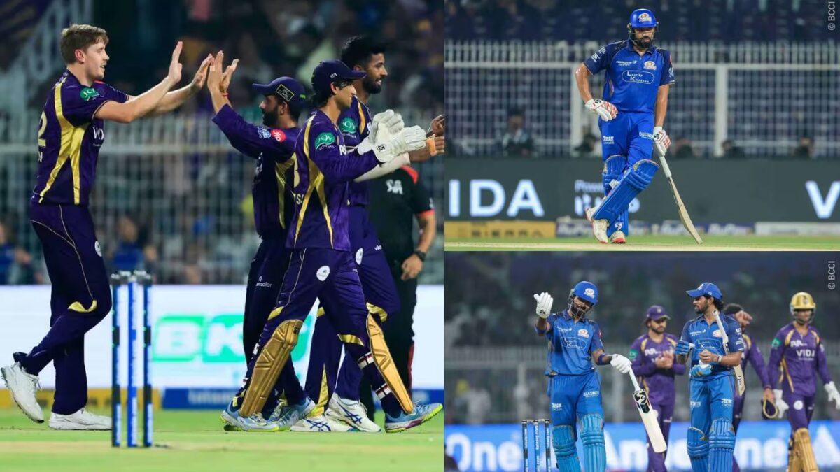 KKR vs MI: मुंबई के शेर कोलकाता में ढेर, अजिंक्य रहाणे की टीम ने 4 विकेट से दर्ज की जीत; रोहित-हार्दिक ने कटाई नाक