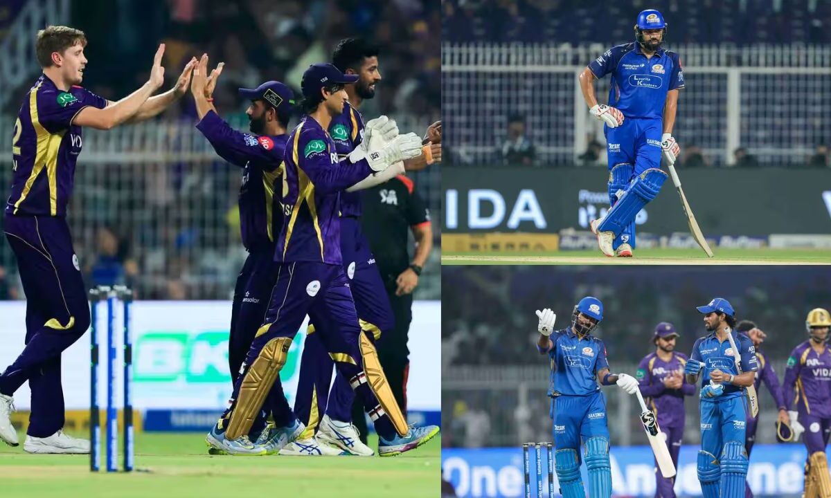KKR vs MI: मुंबई के शेर कोलकाता में ढेर, अजिंक्य रहाणे की टीम ने 4 विकेट से दर्ज की जीत; रोहित-हार्दिक ने कटाई नाक