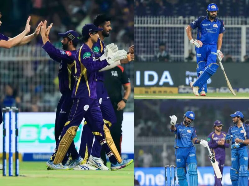 KKR vs MI: मुंबई के शेर कोलकाता में ढेर, अजिंक्य रहाणे की टीम ने 4 विकेट से दर्ज की जीत; रोहित-हार्दिक ने कटाई नाक