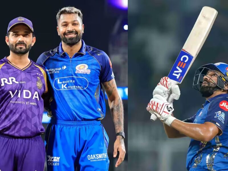 KKR vs MI मैच के 19 रिकॉर्ड, मुंबई ने दोहराया 13 साल पुराना कारनामा, रोहित ने की विराट के दो माइलस्टोन की बराबरी