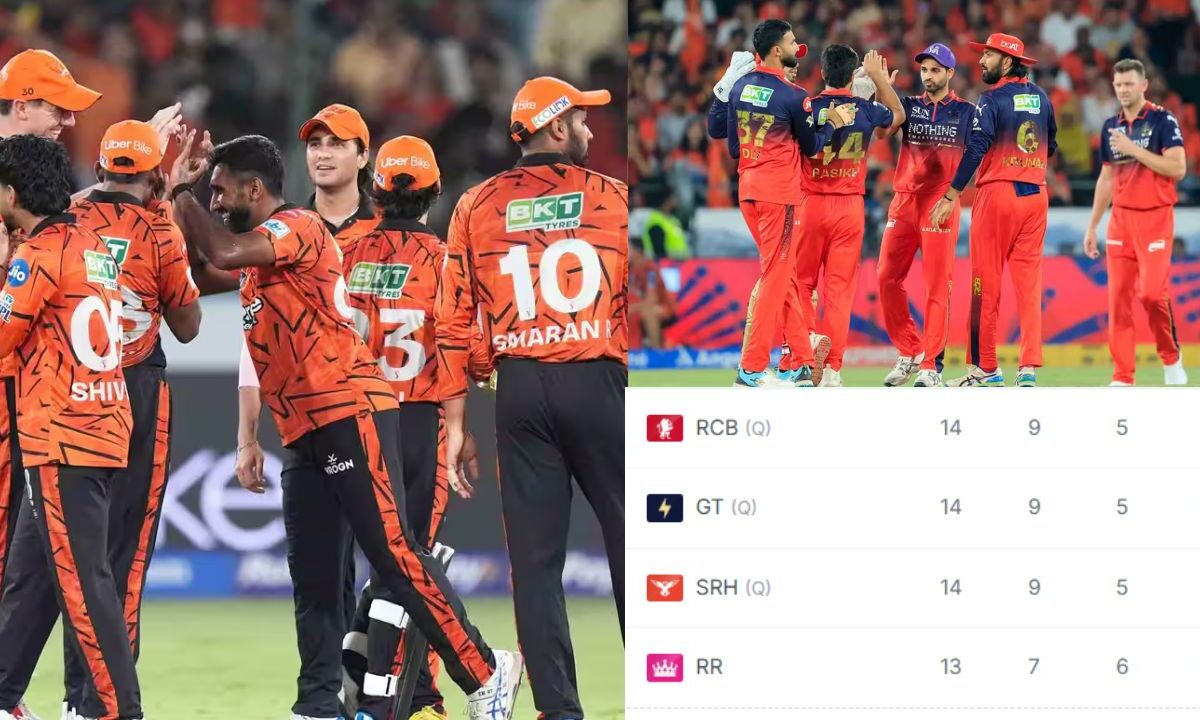 SRH vs RCB मैच के बाद IPL 2026 Points Table: हैदराबाद को जीत के बावजूद नुकसान, बेंगलुरु ने हारकर भी टॉप-2 में जगह की पक्की 1