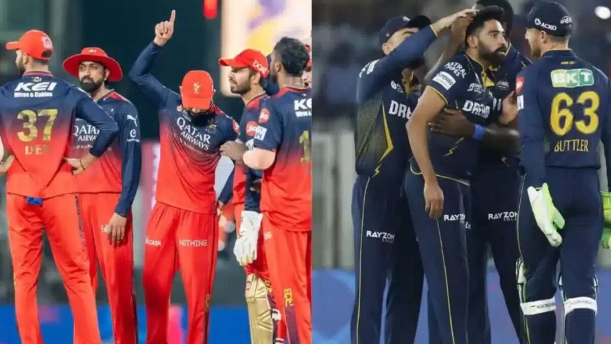 RCB vs GT Qualifier-1, Match Prediction: जानें पिच रिपोर्ट, प्लेइंग-XI, संभावित स्कोर और विनर प्रेडिक्शन