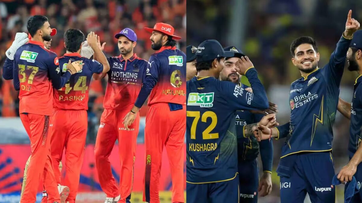 RCB vs GT Qualifier-1, Playing-XI: महामुकाबले के लिए दोनों टीमों की अंतिम-11 आई सामने, साल्ट, साई, कोहली, गिल, पड्डीकल, बटलर.....