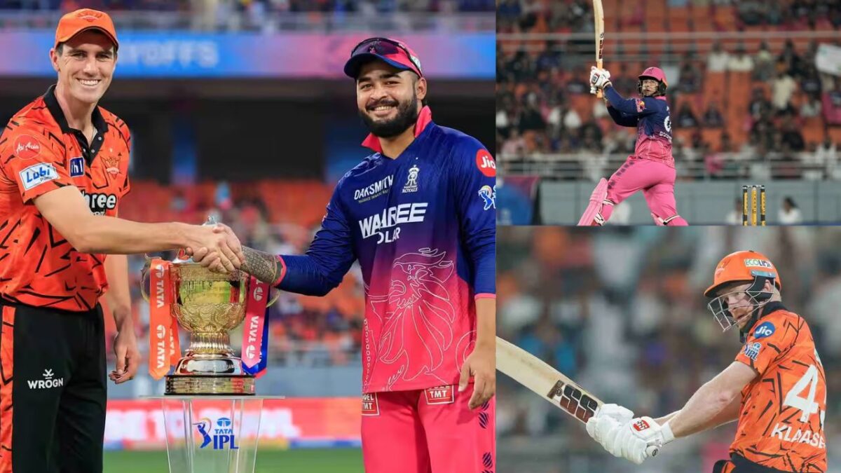 SRH vs RR Eliminator Records: वैभव सूर्यवंशी ने लगाई रिकार्ड्स की झड़ी, गेल-जयसूर्या जैसे दिग्गजों को पछाड़ा; क्लासेन ने भी बड़ी उपलब्धि की अपने नाम 1
