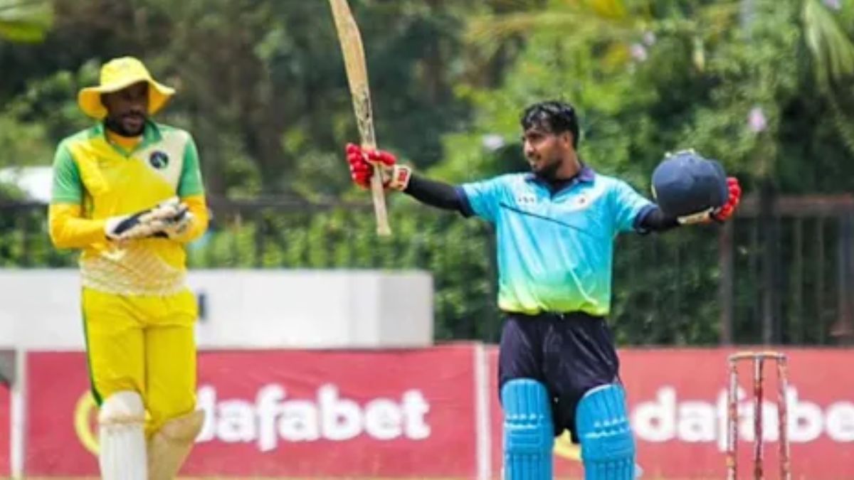 Hamza Khan of the Rwanda International Cricket Team made history in T20 International cricket by playing an unbeaten innings of 164 runs against Ivory Coast.