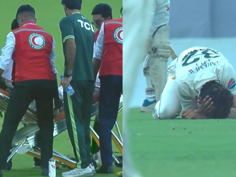 VIDEO: Frightening Moment in BAN vs PAK Match—Hasan Ali Suffers Horrific Neck Injury, Taken to Hospital on a Stretcher