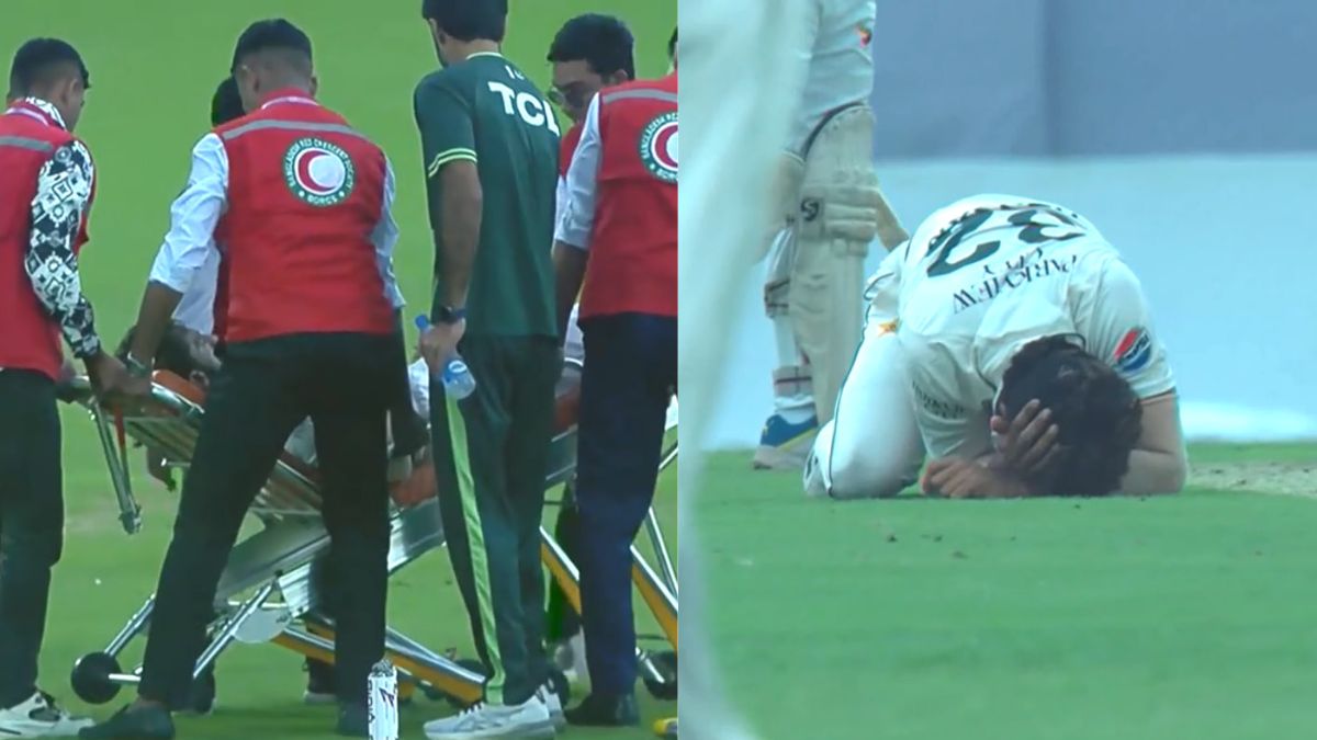 VIDEO: Frightening Moment in BAN vs PAK Match—Hasan Ali Suffers Horrific Neck Injury, Taken to Hospital on a Stretcher