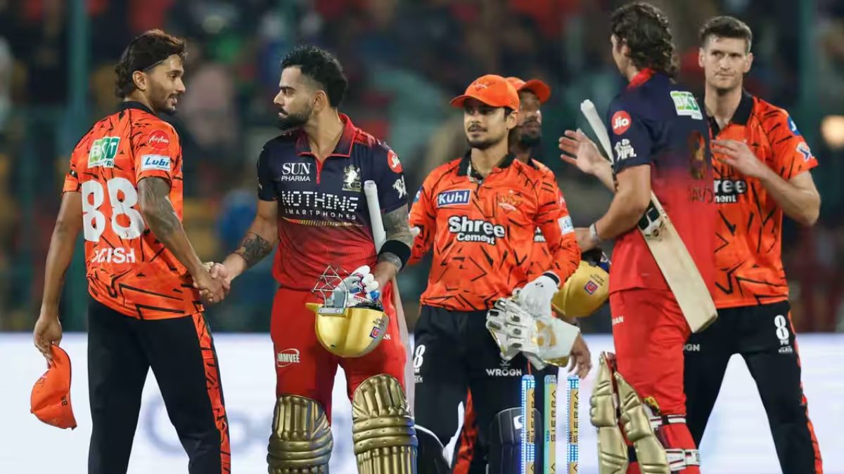 SRH vs RCB will take place in Hyderabad.