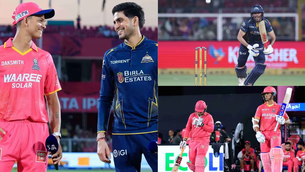 Yashasvi Fails in His Captaincy Debut; Gill's Team Claims Victory in RR vs GT Match as Shubman Unleashes a Batting Storm.