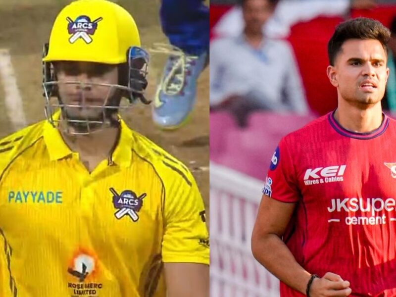 Arjun Tendulkar का करिश्माई प्रदर्शन! मुंबई T20 लीग में पहले गेंद से चमके, फिर 350 स्ट्राइक रेट से मचाई तबाही